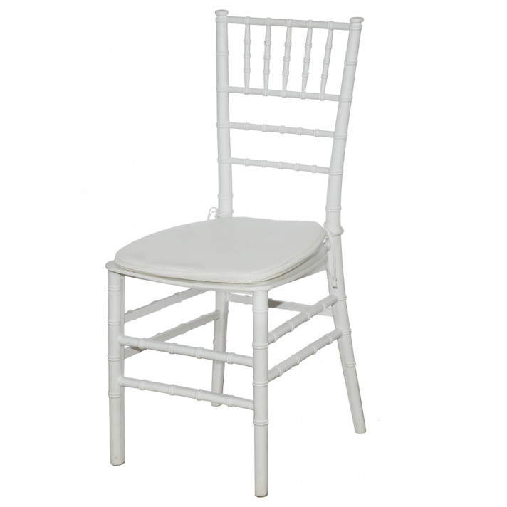 Стул кьявари пластиковый белый в аренду