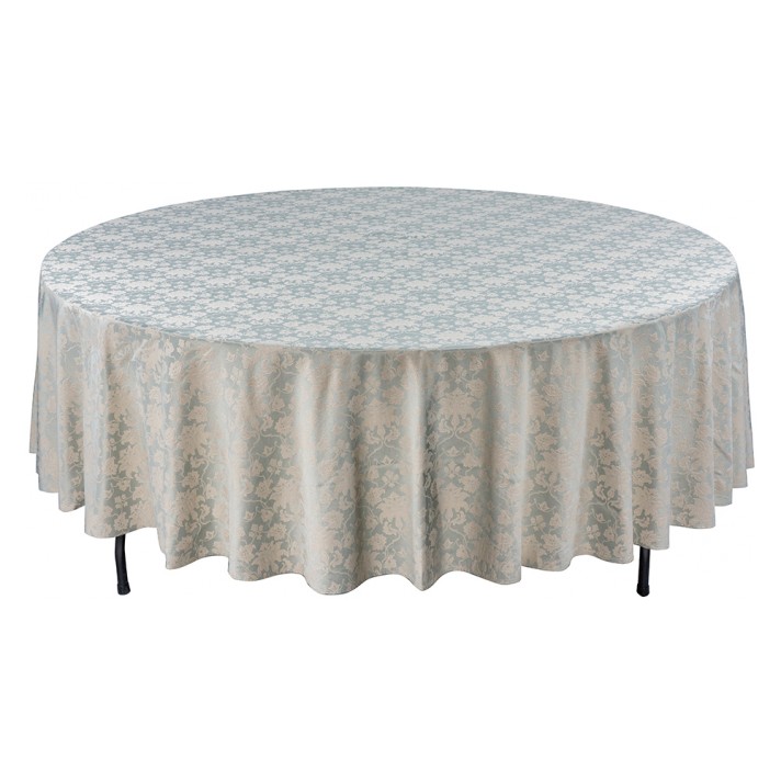 Скатерть круглая без шва, оливковая Ø3м в аренду