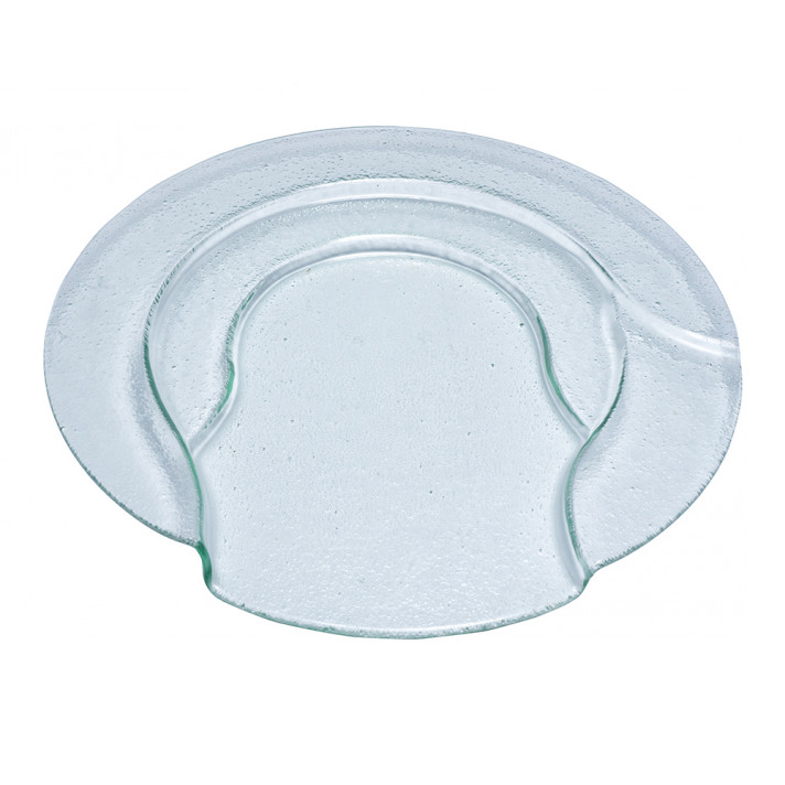 Поднос для выкладки стекло Ø40см в аренду