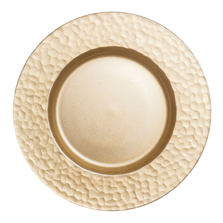 Тарелка подстановочная Gold D33см в аренду