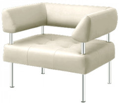 Кресло OFFICE белое