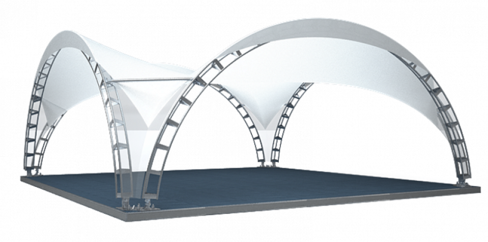 Арочный тент 100 кв.м в аренду