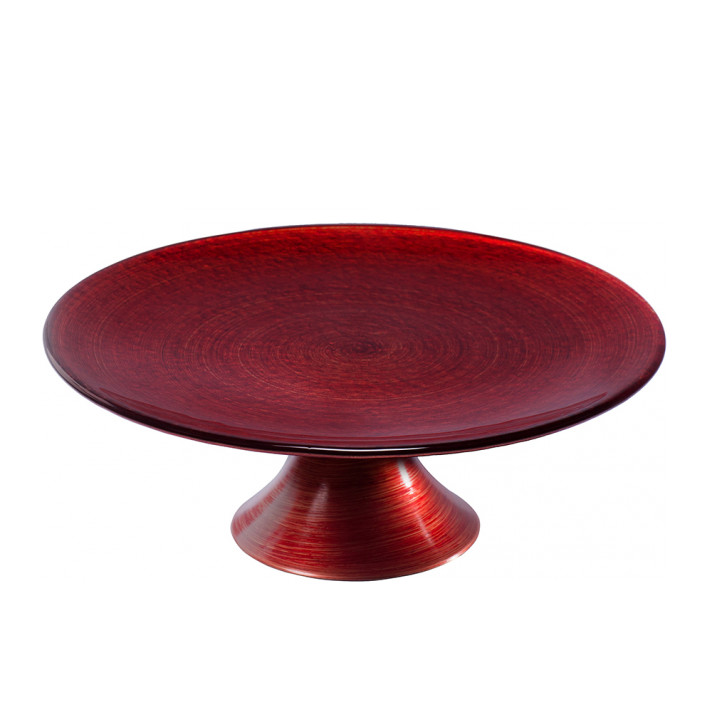 Подставка для торта красная в аренду