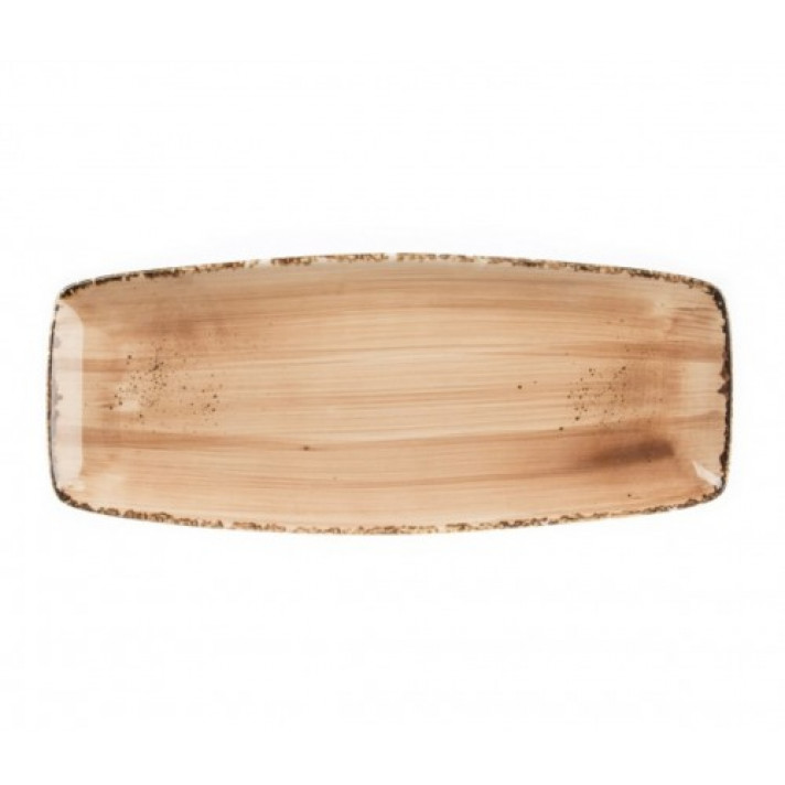 Блюдо прямоугольное капучино 30см в аренду