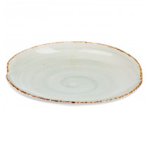 Тарелка овальная фисташковая  23см х 14см