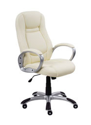 Кресло офисное Gloria белое в аренду