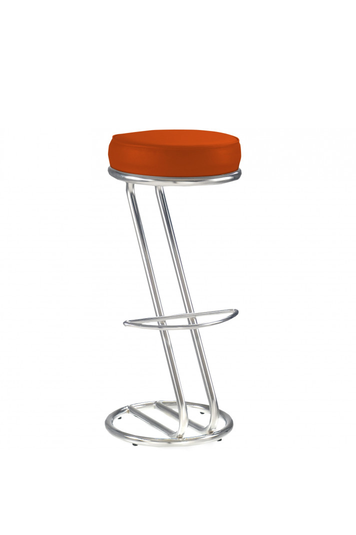 Стул барный ZETA оранжевый в аренду