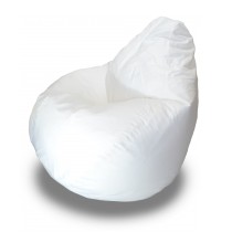 Пуф груша белый