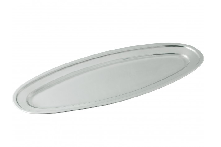 Блюдо овальное нерж.  для рыбы в аренду