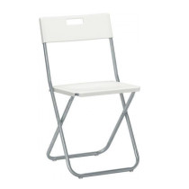 Стул складной Гунде белый