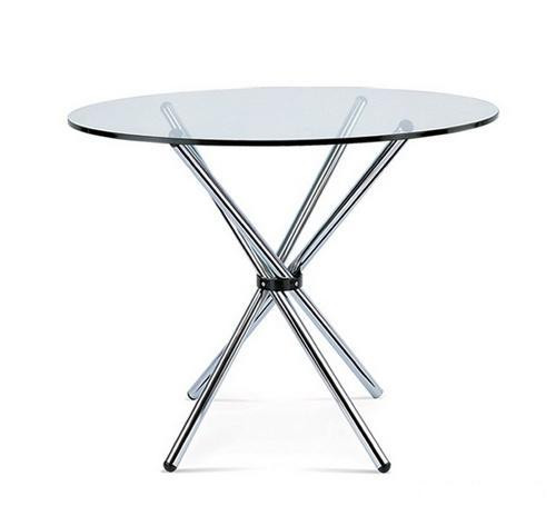 Стол Гидра столешница стекло, диаметр 90 см в аренду