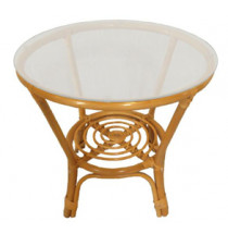 Стол журнальный плетенный