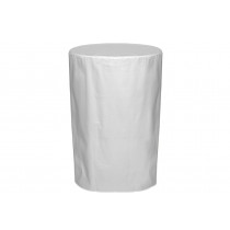 Чехол на коктельный стол белый